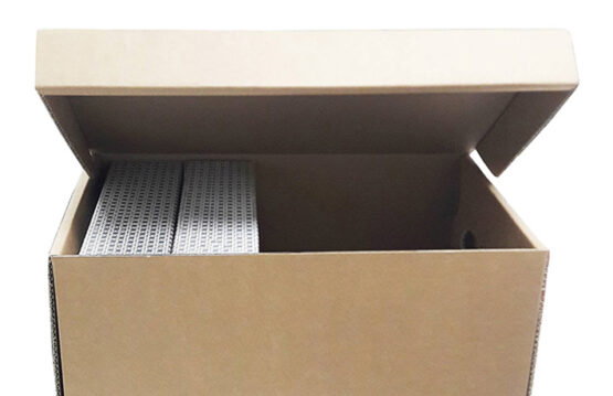 5 scatole postali piatte in formato A4 colore nero 31 x 22 x 5 cm confezione da 5 pezzi 