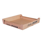 Cubo porta pizza formato classico avana