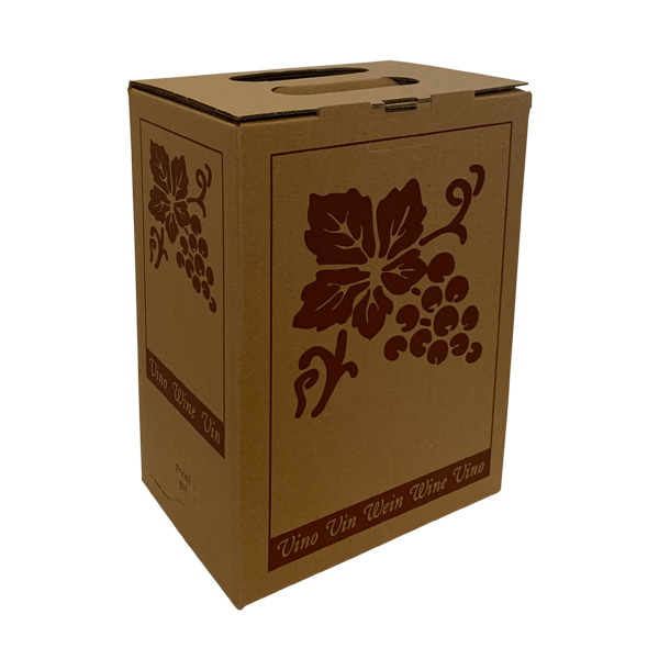 Bag in box da 5 Lt. 18,8 x 12,9 x 25cm (LxPxH) Confezione da 10 pezzi