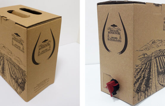 Acquistate online scatole Bag in Box in cartone ondulato