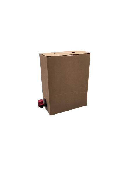 Bag in box da 3 Lt. 18 x 9 x 23,5cm (LxPxH) Confezione da 10 pezzi