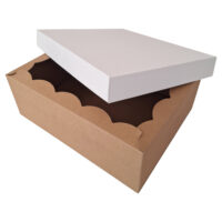 Scatola Fondo e Coperchio 39,5 x 30,7 x 14,3cm (LxPxH) Avana Bianco Confezione da 10 pezzi 2 Scatola_avana_bianco