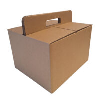 Scatola Bauletto 2 Onde 33 x 27 x 20,7cm (LxPxH) Confezione da 10 pezzi - Avana 9 Scatola_bauletto_avana