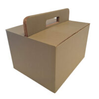 Scatola Bauletto 2 Onde 33 x 27 x 20,7cm (LxPxH) Confezione da 10 pezzi - Verde salvia 12 Bauletto_verde_salvia